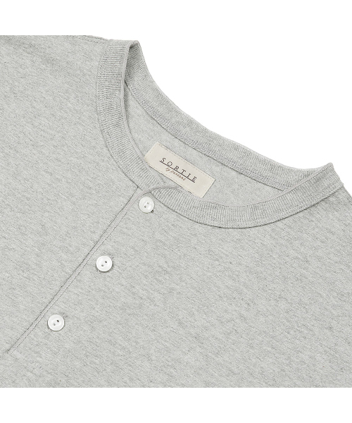 sortie(ソルティ)の「Utility Henly neck T-Shirts (Gray)(Tシャツ/カットソー・メンズ・その他・LARGE/X-LARGE/MEDIUM)」の3枚目の写真