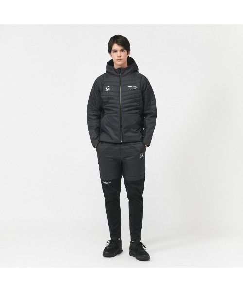 DESCENTE（デサント）の「デサント  【ACTIVE SUITS】THERMO ハイブリッドフーディー（その他アウター・メンズ・キャメル/ブラック・L/LL/3L/M）」の7枚目の写真