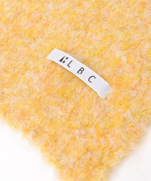 LBC（エルビーシー）の「ウール混MIXツイードマフラー（マフラー・レディース・イエロー/ミント/グレー・FREE）」の18枚目の写真