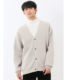 m.f.editorial | 【ハンドウォッシャブル ストレッチ】m.f.エディトリアル メンズ シェニールヤーン ニット カーディガン(カーディガン/ボレロ)