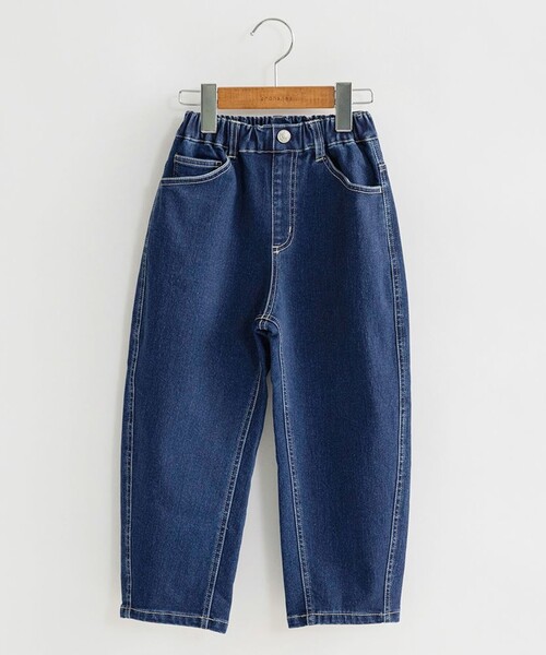 EDWIN（エドウィン）の「【Ou? by EDWIN】裏起毛デニムパンツ（デニムパンツ・キッズ・ブラック/サックスブルー/ブルー・130/110/140/100/90/120/150）」の9枚目の写真