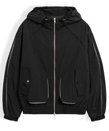 ALYSS（アリス）の「Placid layer slit windbreaker jacket [gray black]（ナイロンジャケット）」