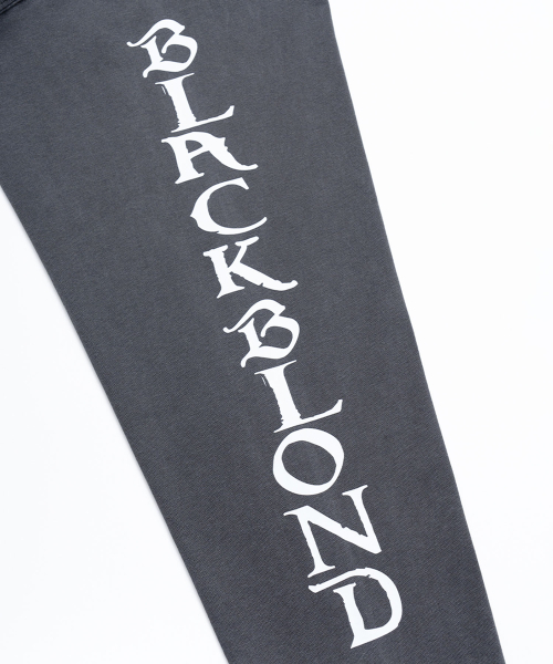 BLACK BLOND(ブラック ブロンド)の「ビビディカオスパッチピグメント長袖Tシャツ(チャコール)(Tシャツ/カットソー・レディース・その他・MEDIUM/LARGE/X-LARGE)」の4枚目の写真