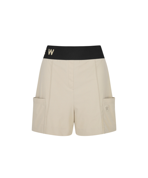 ANEW GOLF(アニューゴルフ)の「WOMEN SM ESSENTIAL COOL HALF PANTS_BE(その他パンツ・レディース・その他・XX-SMALL/X-SMALL/SMALL)」の1枚目の写真