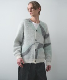 WRAPINKNOT（ラッピンノット）の「【WRAPINKNOT/ラッピンノット】別注 Mohair Jacquard Cardigan（カーディガン/ボレロ）」