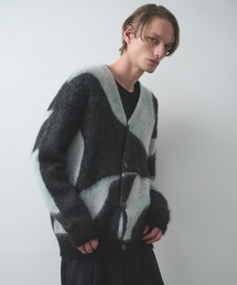 セール】CALMER(カルメール) 別注 ZIP UP カーディガン（カーディガン