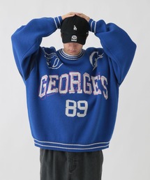 GEORGE'S | オーバーロゴニット(ニット/セーター)