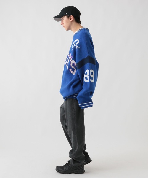 GEORGE'S(ジョージズ)の「オーバーロゴニット(ニット/セーター・メンズ・ブルー/ブラック・FREE)」の15枚目の写真