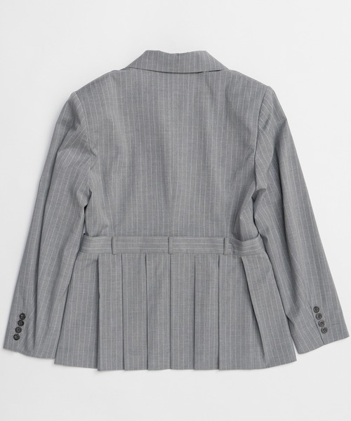 MAISON SPECIAL(メゾンスペシャル)の「Multi-Way Jacket/マルチウェイジャケット(テーラードジャケット・レディース・ブラック/グレー・FREE)」の19枚目の写真