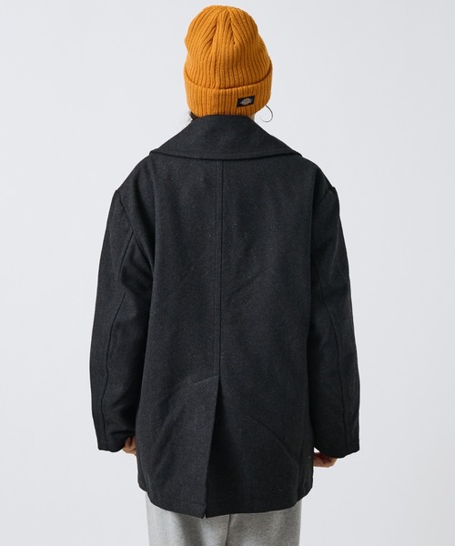 ABAHOUSE（アバハウス）の「【LUCEBER/ルースバー】WOOL P-COAT/ウールピーコート/W前コート/ミリタリー（ピーコート・メンズ・チャコールグレー/ネイビー・M/L）」の20枚目の写真