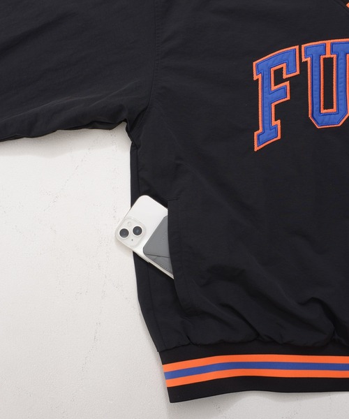 FUBU( フブ)の「FUBU フブ ブランド Nylon Pullover / ナイロン プルオーバー(スウェット・メンズ・ブラック/ブラウン・M/L/XXL/XL)」の6枚目の写真