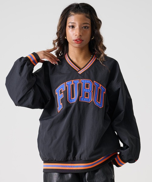 FUBU( フブ)の「FUBU フブ ブランド Nylon Pullover / ナイロン プルオーバー(スウェット・メンズ・ブラック/ブラウン・M/L/XXL/XL)」の12枚目の写真