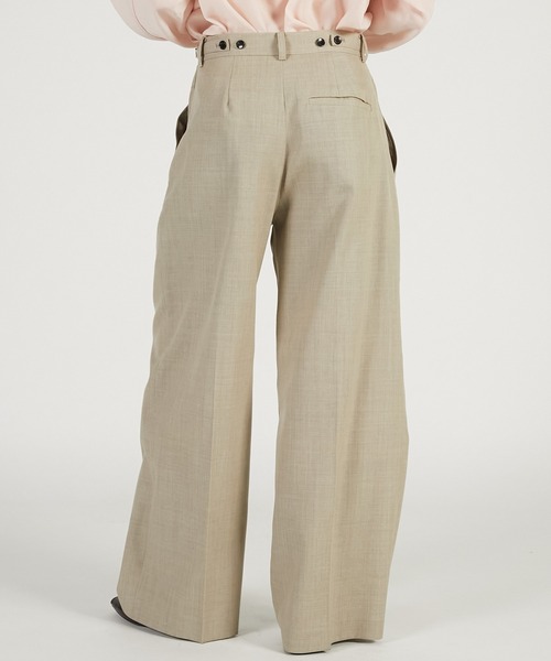 PRANK PROJECT（プランクプロジェクト）の「【2026Spring Pre-Order】ダブルフロントパンツ / Double Front Pants（その他パンツ・レディース・グレー/ブラック/ベージュ・36/38）」の15枚目の写真