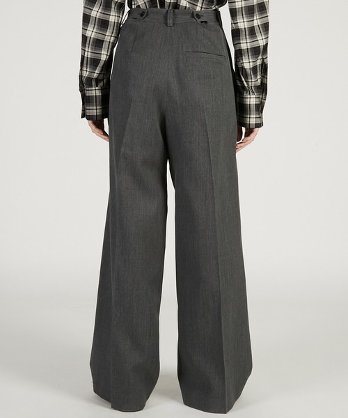 PRANK PROJECT（プランクプロジェクト）の「【2026Spring Pre-Order】ダブルフロントパンツ / Double Front Pants（その他パンツ・レディース・グレー/ブラック/ベージュ・36/38）」の12枚目の写真