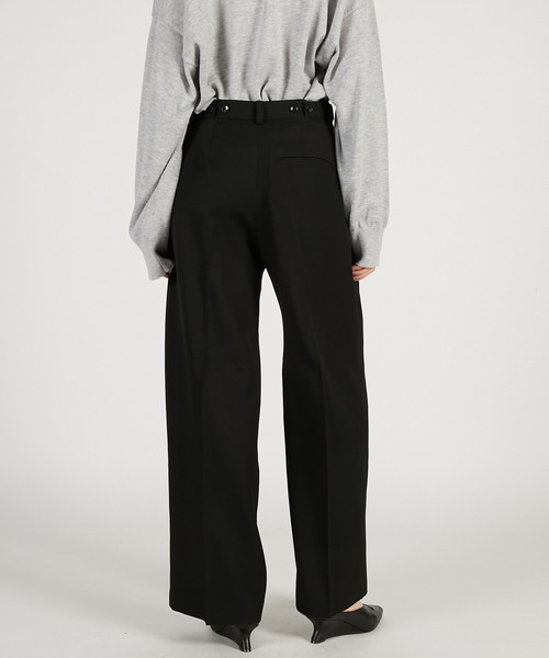 PRANK PROJECT（プランクプロジェクト）の「【2026Spring Pre-Order】ダブルフロントパンツ / Double Front Pants（その他パンツ・レディース・グレー/ブラック/ベージュ・36/38）」の8枚目の写真