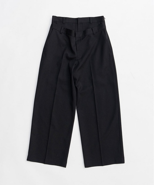 PRANK PROJECT（プランクプロジェクト）の「【2026Spring Pre-Order】ダブルフロントパンツ / Double Front Pants（その他パンツ・レディース・グレー/ブラック/ベージュ・36/38）」の17枚目の写真