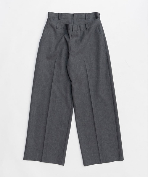 PRANK PROJECT（プランクプロジェクト）の「【2026Spring Pre-Order】ダブルフロントパンツ / Double Front Pants（その他パンツ・レディース・グレー/ブラック/ベージュ・36/38）」の19枚目の写真