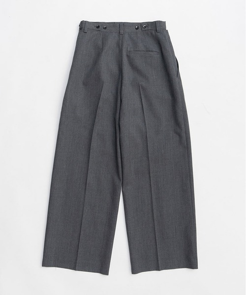 PRANK PROJECT（プランクプロジェクト）の「【2026Spring Pre-Order】ダブルフロントパンツ / Double Front Pants（その他パンツ・レディース・グレー/ブラック/ベージュ・36/38）」の20枚目の写真
