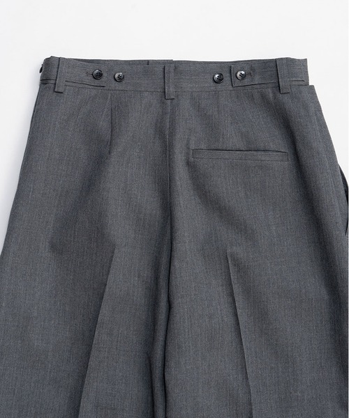 PRANK PROJECT（プランクプロジェクト）の「【2026Spring Pre-Order】ダブルフロントパンツ / Double Front Pants（その他パンツ・レディース・グレー/ブラック/ベージュ・36/38）」の22枚目の写真