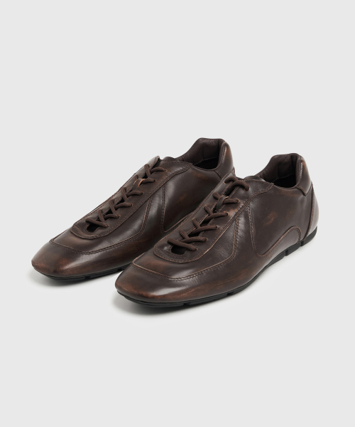 UNIFORM Driving Sneakers Vintage Brown（ドレスシューズ