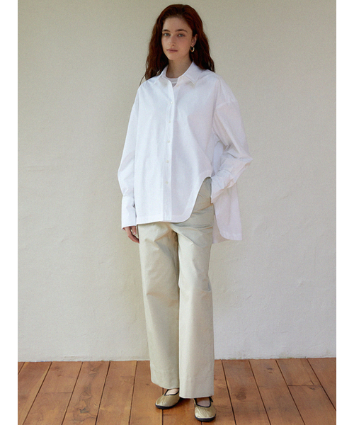 LARGO(ラルゴ)の「Pocket wide pants (light khaki)(その他パンツ・レディース・その他・SMALL/MEDIUM)」の2枚目の写真