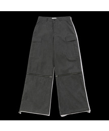 EPISODE UNTITLED（エピソードアンタイトルド）の「OPEN ZIPPER PIGMENT STRING CARGO PANTS_DARK GRAY（スウェットパンツ）」