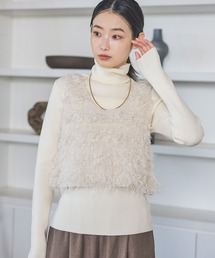 LAKOLE | フリンジシャギーベスト / 634875(ベスト)