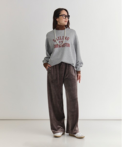 Right-on（ライトオン）の「【HONEYSUCKLE ROSE】調温ハイネック長袖Tシャツ (温度調整 / ストレッチ / シンプルデザイン / ミニマリズム)（Tシャツ/カットソー・レディース・ブラック/オレンジ/ホワイト/ブラウン・S/M/L）」の9枚目の写真