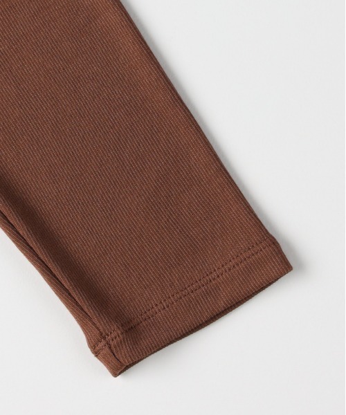 Right-on（ライトオン）の「【HONEYSUCKLE ROSE】調温ハイネック長袖Tシャツ (温度調整 / ストレッチ / シンプルデザイン / ミニマリズム)（Tシャツ/カットソー・レディース・ブラック/オレンジ/ホワイト/ブラウン・S/M/L）」の17枚目の写真