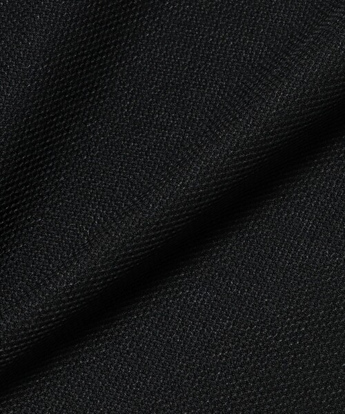 BEAMS GOLF(ビームスゴルフ)の「ORANGE LABEL / YARD 鹿の子 ロングスリーブ ポロシャツ(吸水速乾・UVカット)(ポロシャツ・メンズ・ホワイト/ブラック・M/L/XL/S)」の7枚目の写真