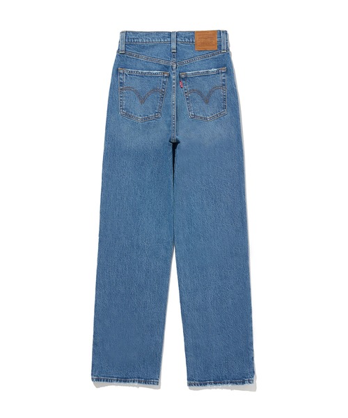 Levi's(リーバイス)の「Levi's/リーバイス RIBCAGE ストレートジーンズ ミディアムインディゴ(デニムパンツ・レディース・インディゴブルー・28inch/27inch/26inch/23inch)」の3枚目の写真