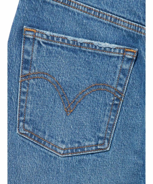 Levi's(リーバイス)の「Levi's/リーバイス RIBCAGE ストレートジーンズ ミディアムインディゴ(デニムパンツ・レディース・インディゴブルー・28inch/27inch/26inch/23inch)」の11枚目の写真