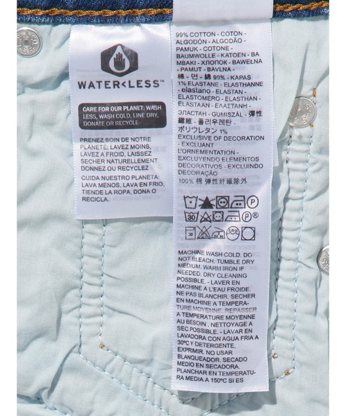 Levi's(リーバイス)の「Levi's/リーバイス RIBCAGE ストレートジーンズ ミディアムインディゴ(デニムパンツ・レディース・インディゴブルー・28inch/27inch/26inch/23inch)」の12枚目の写真