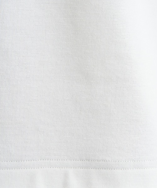 ikka(イッカ)の「【抗菌防臭】GOKU楽冷感7分袖キーネック(Tシャツ/カットソー・メンズ・ホワイト/ネイビー/グレー/チャコール・M/L/XL/S)」の7枚目の写真