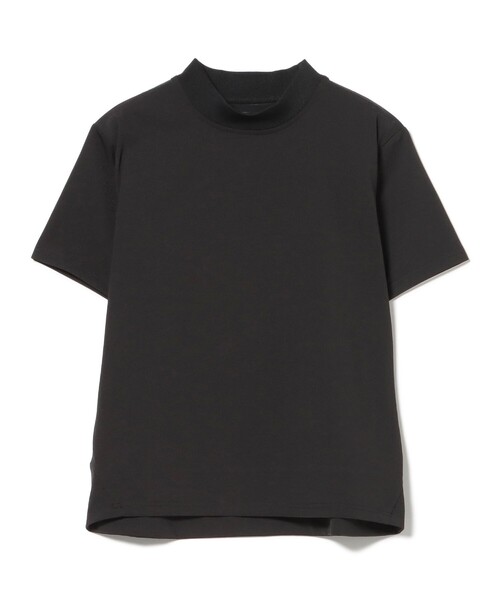 BEAMS GOLF（ビームスゴルフ）の「〈WOMEN〉B.G.THREE / ALL-TIME ストレッチ 天竺 モックネック シャツ（LV.1）（スウェット・レディース・ホワイト/ブラック/ネイビー・LARGE/MEDIUM）」の2枚目の写真