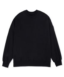 NUBINDA（ヌビンダ）の「スウェットシャツオーバーサイズマンツーマン[ブラック]（スウェット）」