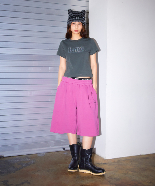 LMCの「WM ニュークラシックロゴクロップドTシャツ ホワイト(Tシャツ/カットソー・レディース・その他・S/M)」の18枚目の写真