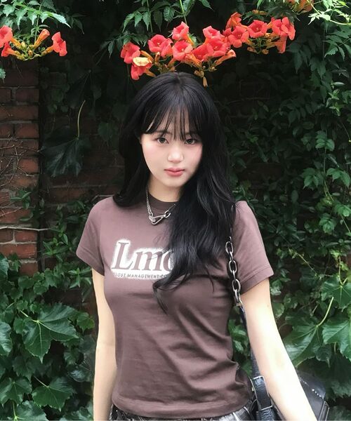 LMCの「WM ニュークラシックロゴクロップドTシャツ ホワイト(Tシャツ/カットソー・レディース・その他・S/M)」の16枚目の写真