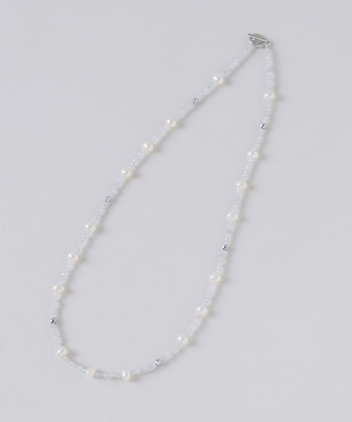 Noble(ノーブル)の「MIHOKO SAKAI/ミホコサカイ ポイントSパールネックレス(ネックレス・レディース・イエロー/ライトグレー・FREE)」の12枚目の写真