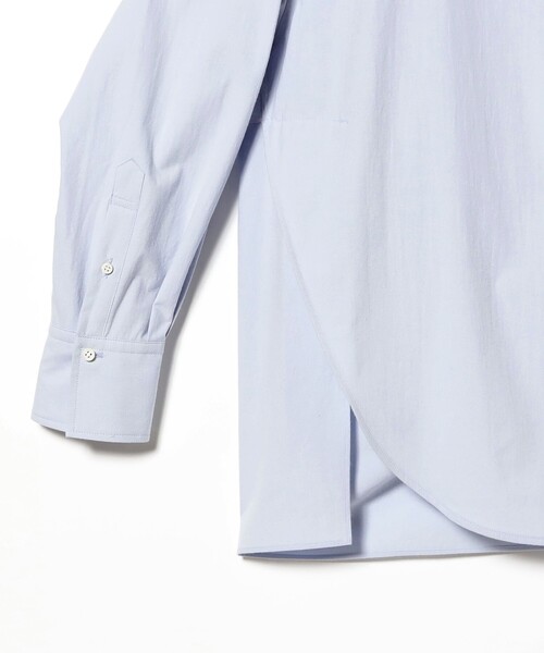 Demi-Luxe BEAMS(デミルクス ビームス)の「ボートネック シャツ(シャツ/ブラウス・レディース・ホワイト/サックスブルー・ONE SIZE)」の7枚目の写真