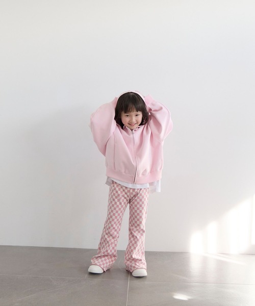 LOWRYS FARM（ローリーズファーム）の「カットＪＱフレアパンツ　640718（その他パンツ・キッズ・ブルー/ピンク/ブラック・150cm/140cm/130cm/120cm/110cm）」の7枚目の写真