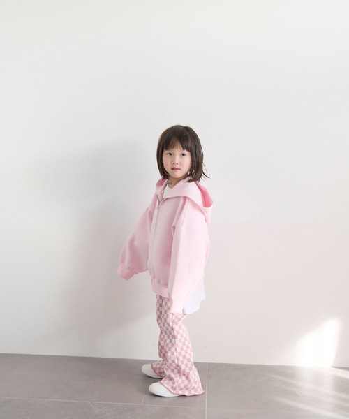 LOWRYS FARM（ローリーズファーム）の「カットＪＱフレアパンツ　640718（その他パンツ・キッズ・ブルー/ピンク/ブラック・150cm/140cm/130cm/120cm/110cm）」の8枚目の写真