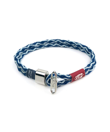 KLIPS URBAN（クリップスアーバン）の「ロイドブルー メンズ 実革ブレスレット（ブレスレット）」