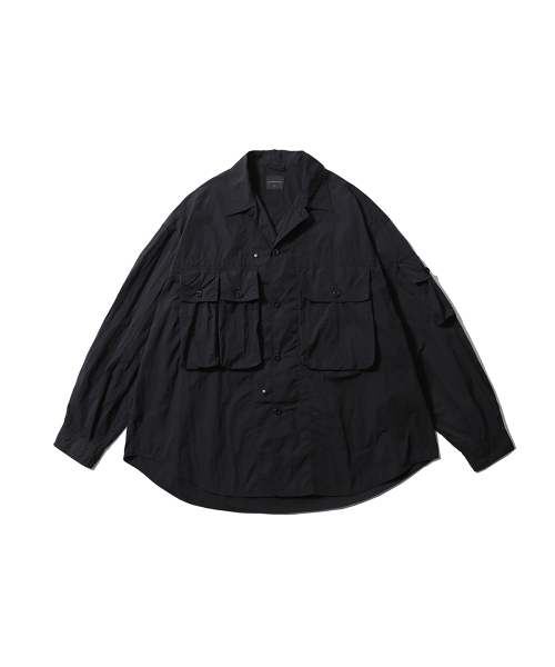 MOIF（モイフ）の「[SS25] M43 SHIRT JACKET / BLACK（シャツ/ブラウス・メンズ・その他・M/L/S）」の2枚目の写真