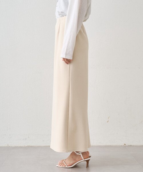 LOUNGEDRESS（ラウンジドレス）の「カットジョーゼットマーメイドスカート（スカート・レディース・ブラック/アイボリー・SMALL/MEDIUM）」の21枚目の写真