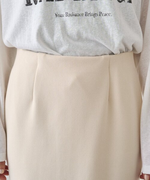 LOUNGEDRESS（ラウンジドレス）の「カットジョーゼットマーメイドスカート（スカート・レディース・ブラック/アイボリー・SMALL/MEDIUM）」の19枚目の写真