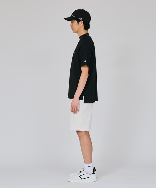 Champion Golf（チャンピオンゴルフ）の「【Champion/チャンピオン】メンズ GOLF ショートスリーブモックネックシャツ（Tシャツ/カットソー・メンズ・ネイビー/ブラック/レッド/オフホワイト・X-LARGE/LARGE/MEDIUM）」の6枚目の写真