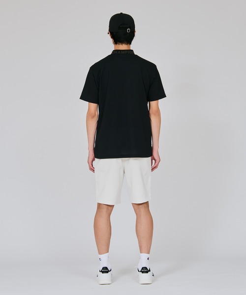 Champion Golf（チャンピオンゴルフ）の「【Champion/チャンピオン】メンズ GOLF ショートスリーブモックネックシャツ（Tシャツ/カットソー・メンズ・ネイビー/ブラック/レッド/オフホワイト・X-LARGE/LARGE/MEDIUM）」の7枚目の写真