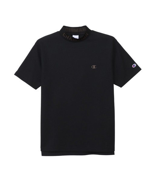 Champion Golf（チャンピオンゴルフ）の「【Champion/チャンピオン】メンズ GOLF ショートスリーブモックネックシャツ（Tシャツ/カットソー・メンズ・ネイビー/ブラック/レッド/オフホワイト・X-LARGE/LARGE/MEDIUM）」の11枚目の写真