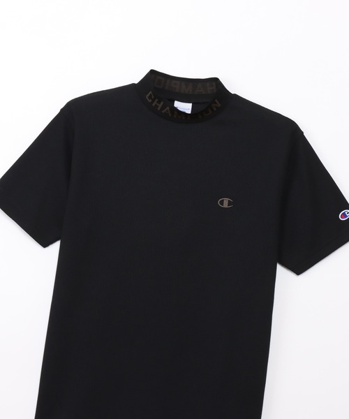 Champion Golf（チャンピオンゴルフ）の「【Champion/チャンピオン】メンズ GOLF ショートスリーブモックネックシャツ（Tシャツ/カットソー・メンズ・ネイビー/ブラック/レッド/オフホワイト・X-LARGE/LARGE/MEDIUM）」の13枚目の写真